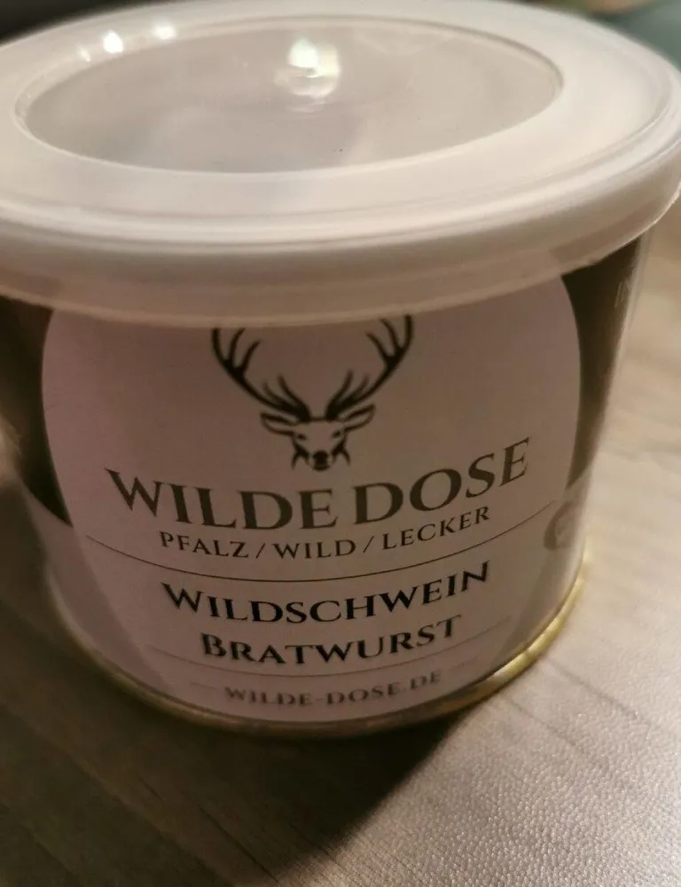 Wildschwein Bratwurst