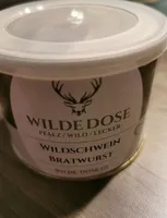 Wildschwein Bratwurst