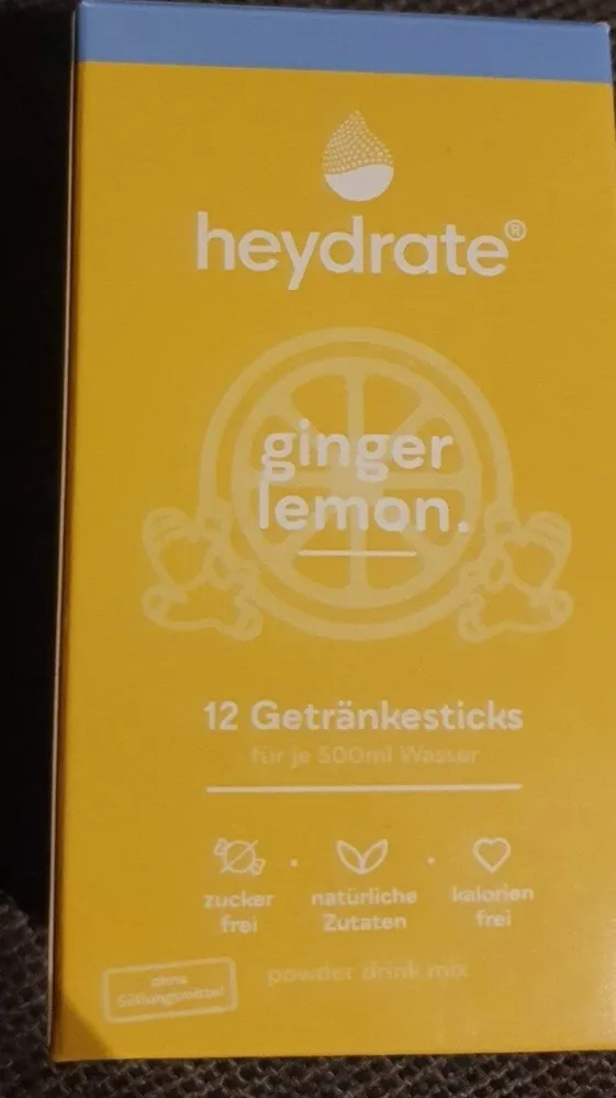 Ginger lemon
