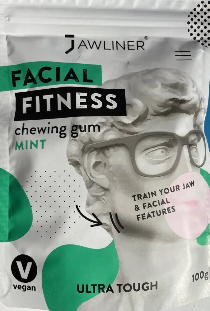 Facial Fitness Mint chewing gum