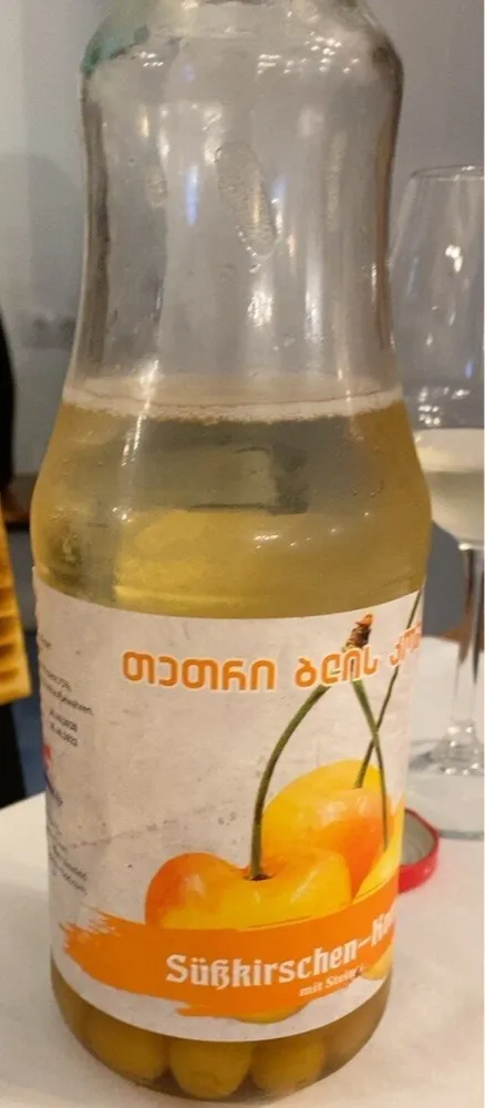 Zumo kompoff cereza blanca
