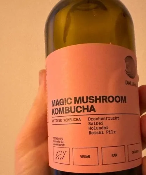 Magic Mushroom Kombucha
