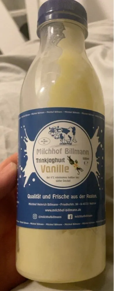 Trinkjoghurt Vanille