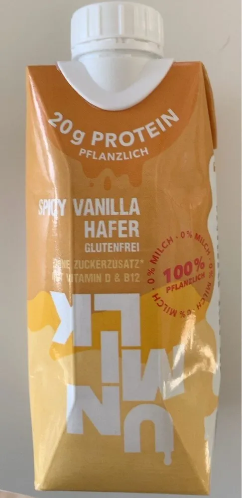 Spicy Vanilla Hafer Proteindrink