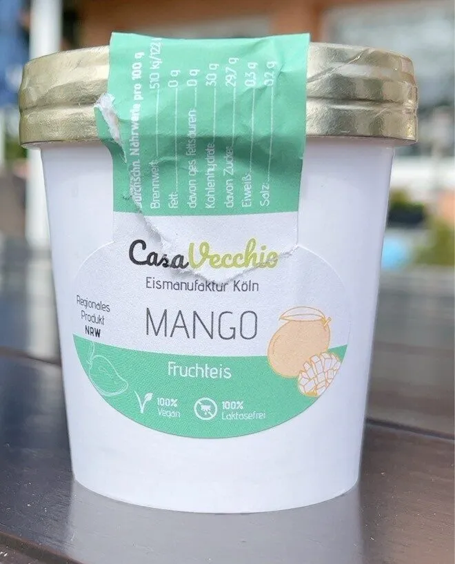 Mango Fruchteis