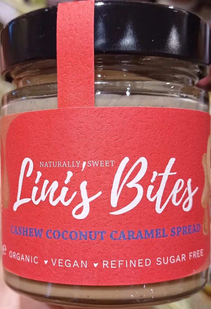 Cashew coconut caramel spread