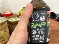 Ramen Bio Brühe Shoyu, Seaweed, Mushroom
