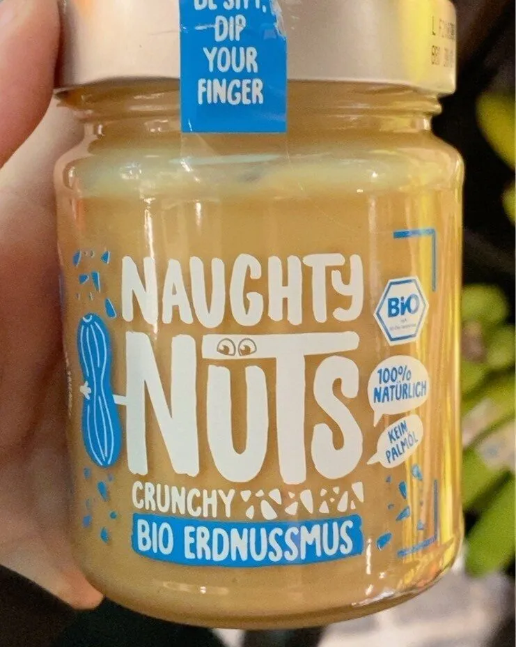 Crunchy Erdnussmus