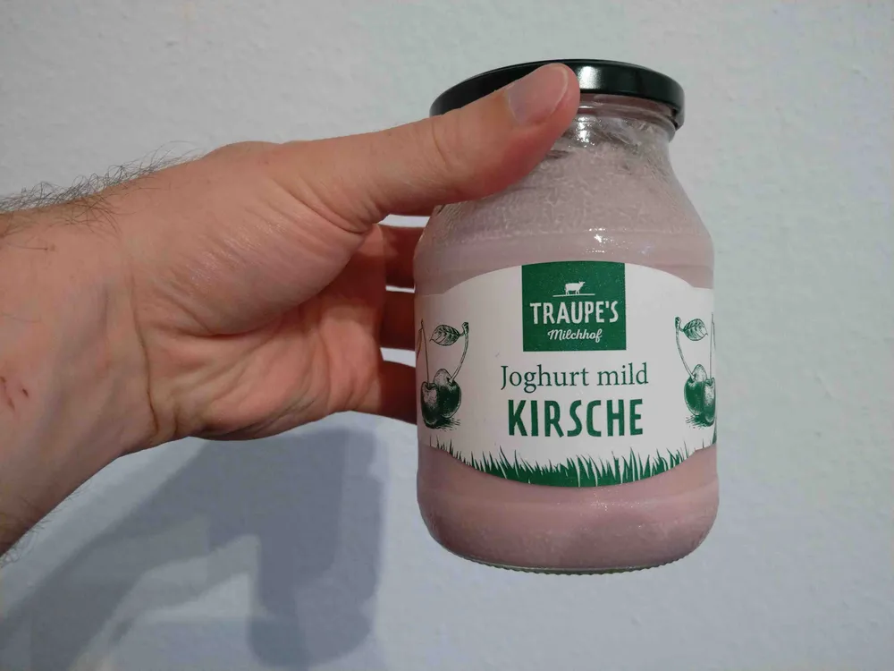 Kirsch-Joghurt, mild