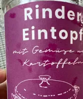 Rinder-Eintopf mit Gemüse und Kartoffeln