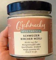 Schweizer bircher müsli