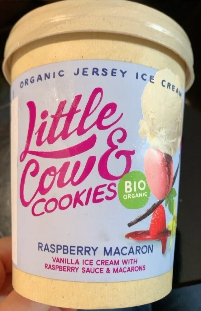 Raspberry Maceron Ice Cream