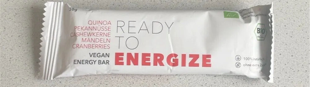 Vegan energy bar