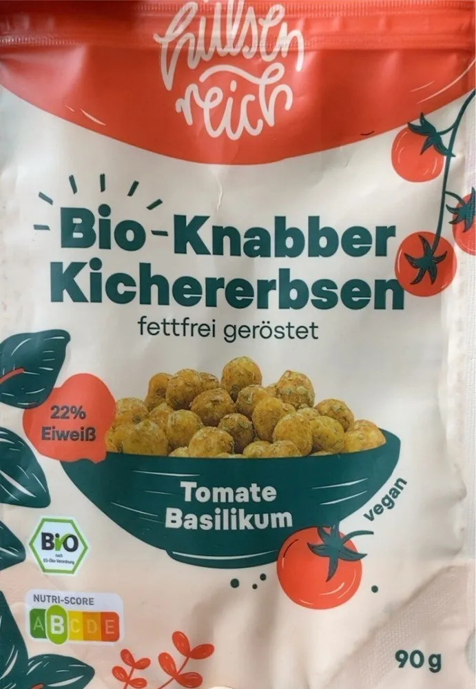 knabber Kichererbsen