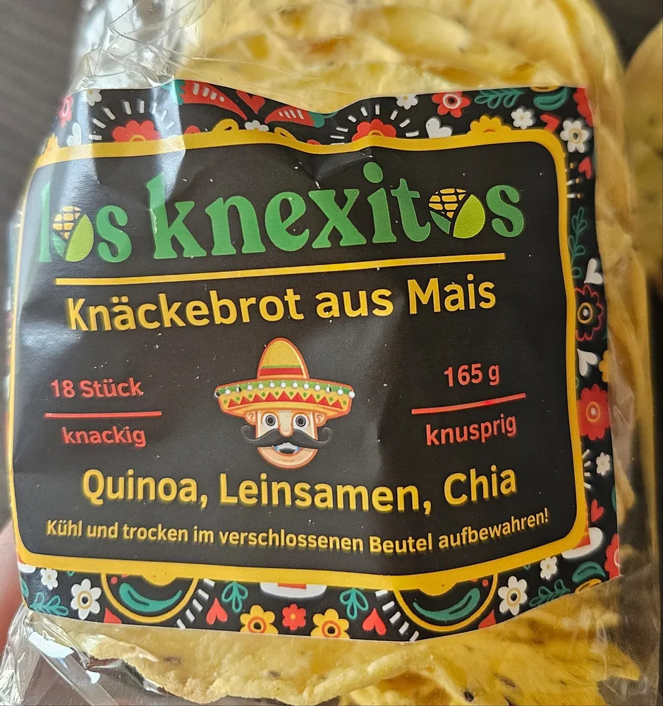 Knäckebrot aus Mais