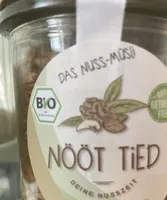 Glutenfreies BIO Nuss-Müsli