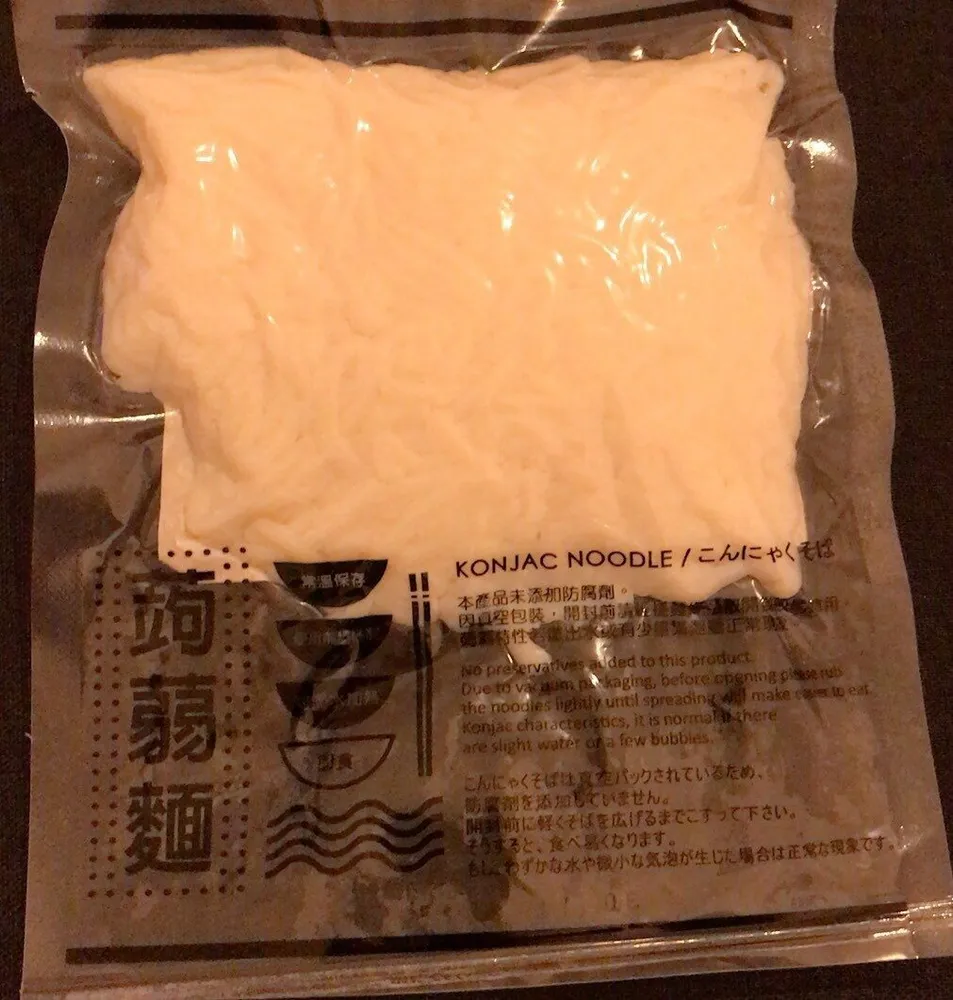 Soja konjak noodles