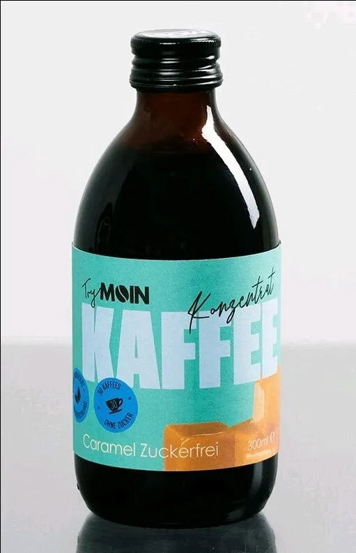 Zuckerfreies Caramel Macchiato Kaffeekonzentrat