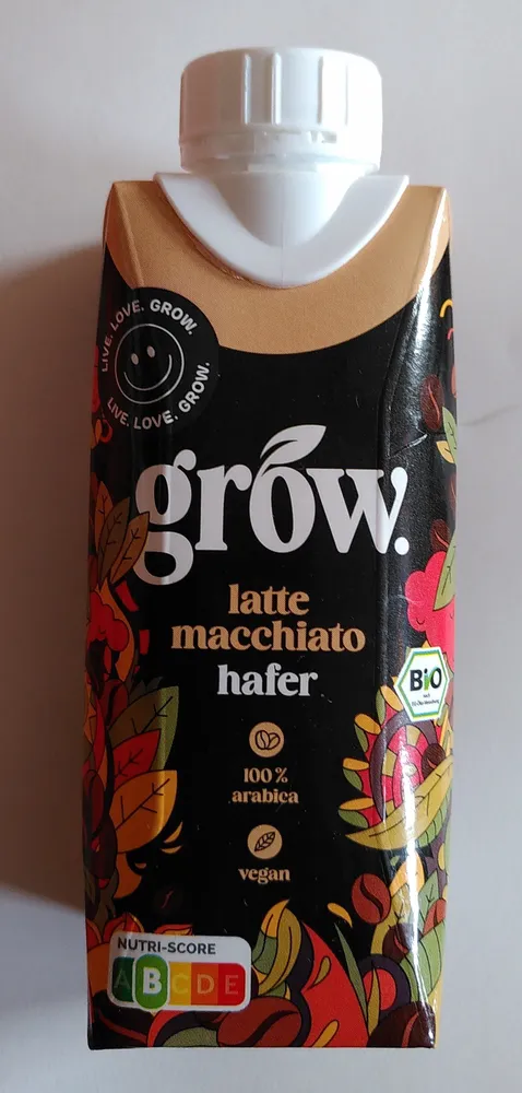 bio latte macchiato hafer