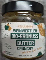 Bio-Erdnussbutter Crunchy