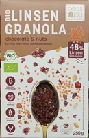Bio Linsengranola chocolate & nuts