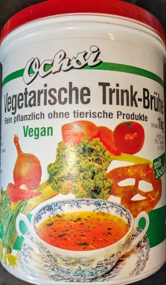 Vegetarische Trink-Brühe
