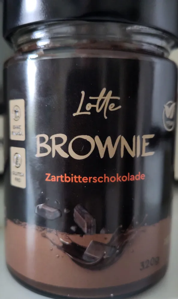 Lotte Brownie Zartbitterschokolade 320g 4,29 € Inhalt: 0,32 Kilogramm (13,41 € / 1 Kilogramm)