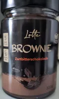 Lotte Brownie Zartbitterschokolade 320g 4,29 € Inhalt: 0,32 Kilogramm (13,41 € / 1 Kilogramm)