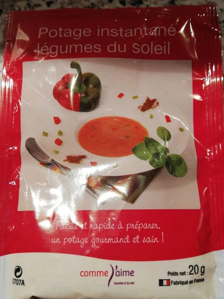 Potage instantané légumes du soleil