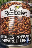 Lentilles preparees