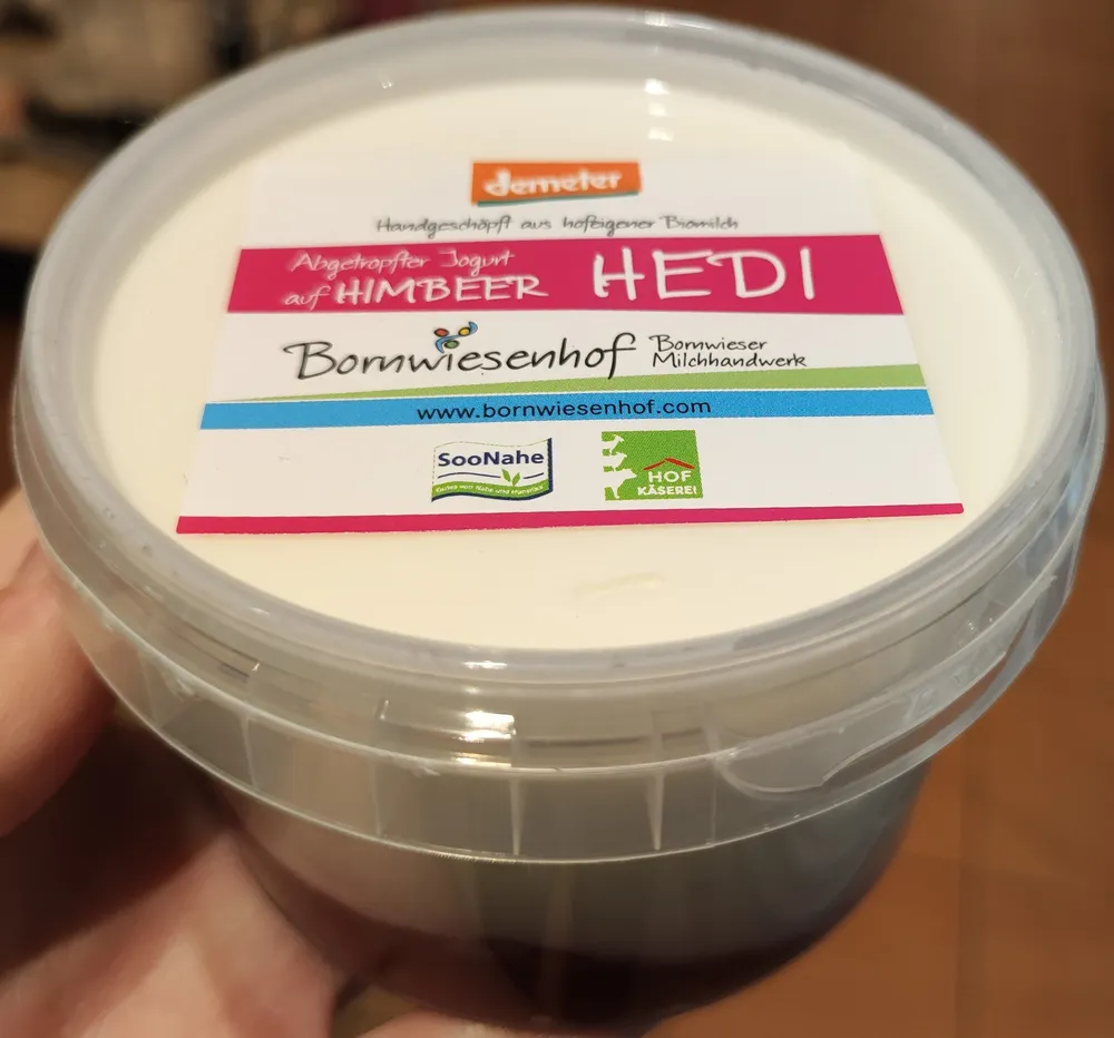 Yogurt Himbeer Hedi