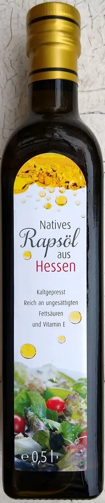 Natives Rapsöl aus Hessen