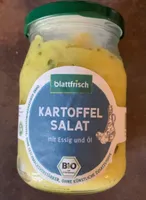 Kartoffelsalat mit Essig und Öl
