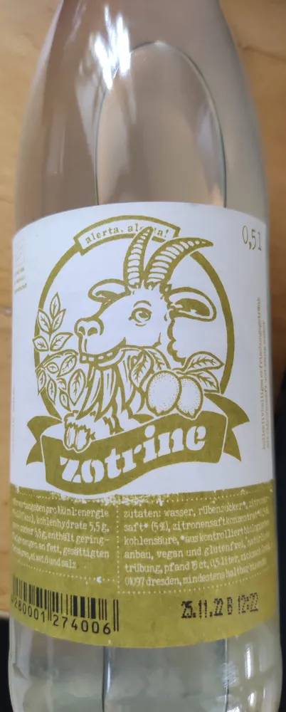 Zotrine (0,5l, Kasten)