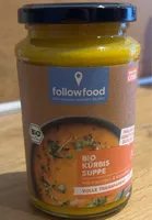 Followfood Bio Kürbissuppe mit Karotten und Kartoffeln vegan, inklusive geretteter Zutaten 4280001516625 Bio Kürbissuppe mit Karotten und Kartoffeln