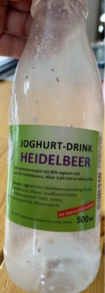 Joghurt Drink Heidelbeer