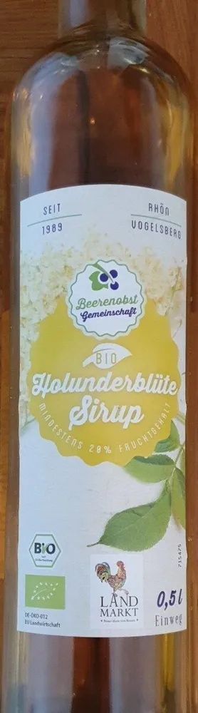 Holunderblüten Sirup