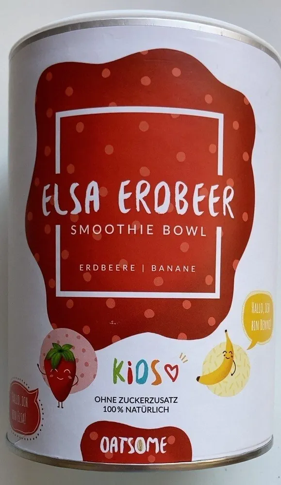 Elsa Erdbeere Smoothie Bowl