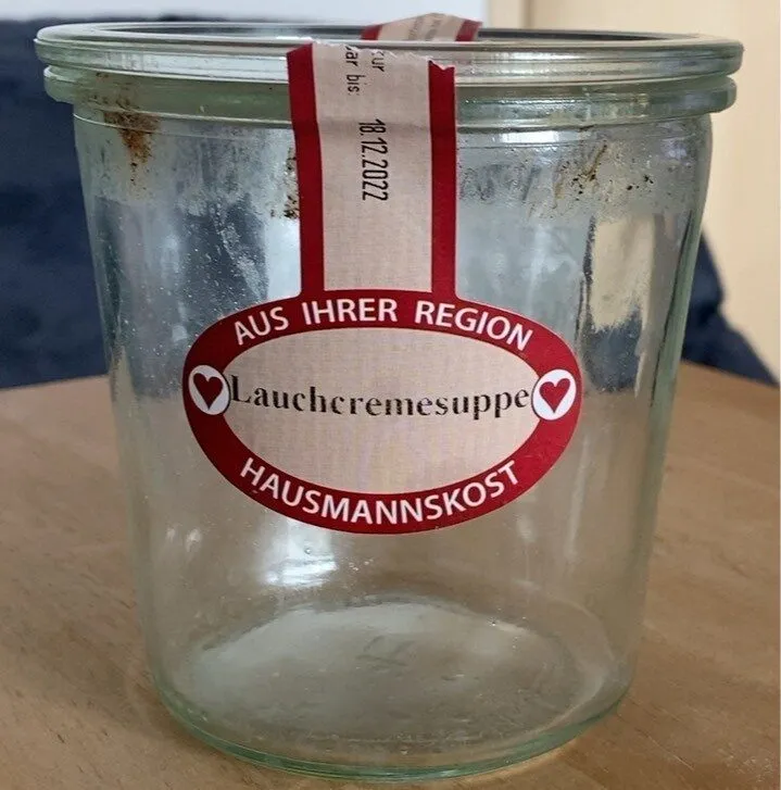 Lauchcremesuppe