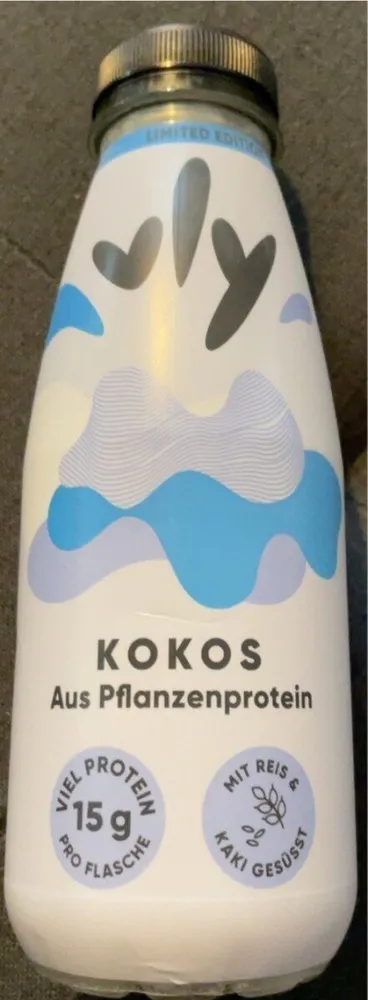 Erbsenproteindrink mit Kokos-Geschmack