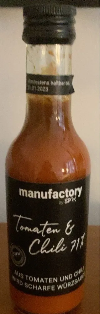Tomaten & Chilli 71%  – scharfe Gewürzsoße