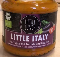 Little Italy 4281010878001 Bio Suppe mit Tomate und Zucchini