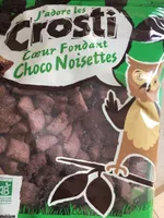Crosticoeur fondant choco noisettes