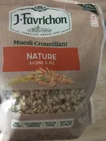 Muesli croustillant nature