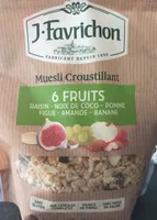 Muesli Croustillant 6 Fruits