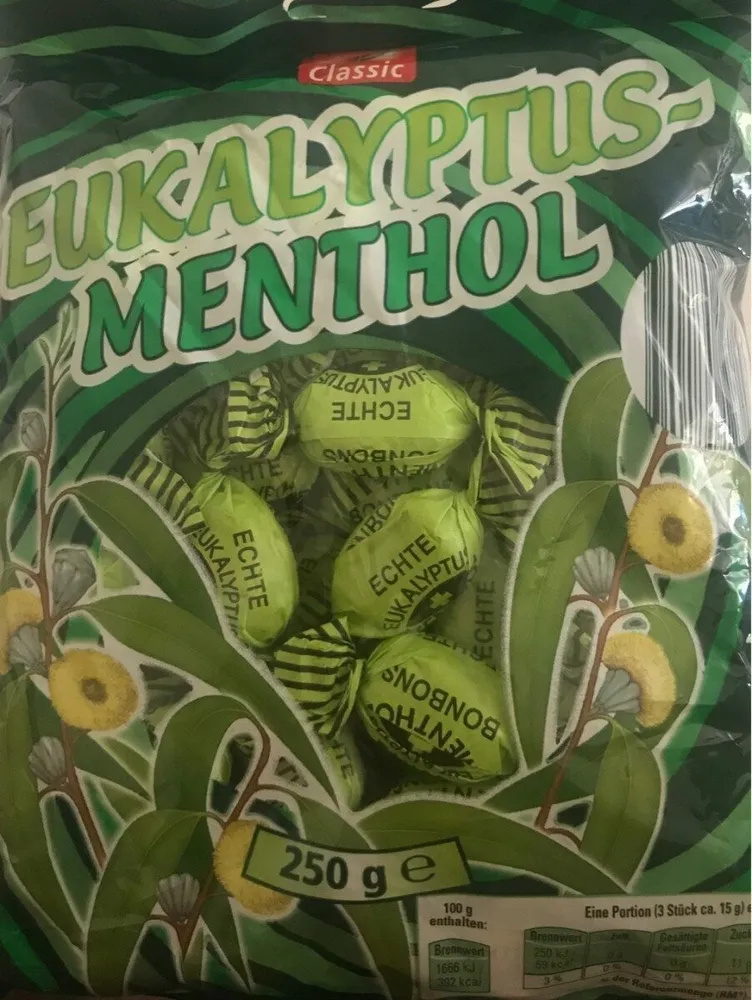 Eukalyptus Bonbon, Eukalyptus Menthol