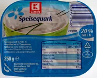 Speisequark 20% Fett i. Tr.