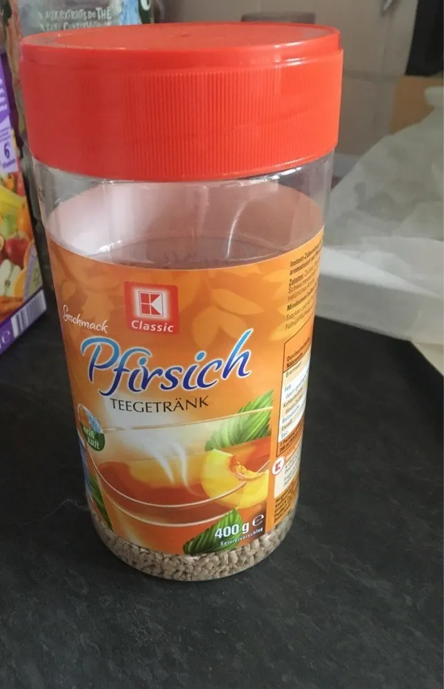 Pfirsich Teegetränk, Pfirsich