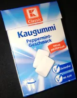 Kaugummi Peppermint-Geschmack