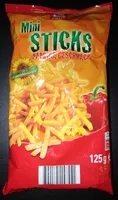 Mini Sticks mit Paprika Geschmack